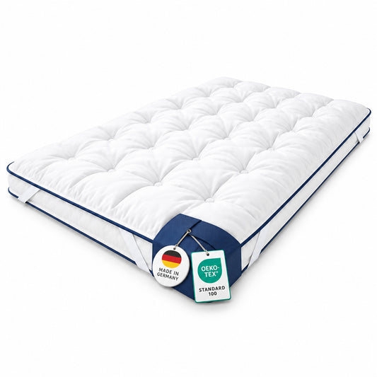 Bambus Topper 7 cm – atmungsaktiver Naturfaser-Topper allergikerfreundlich