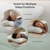 Anti-Falten Kissen für Frauen und Männer - Schmetterlingskissen - Beauty Sleep Pillow Anti Aging Kissen gegen Schlaffalten - Seitenschläfer Kissen