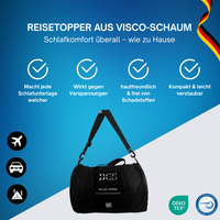 Reisetopper – Matratzenauflage für Reise, Hotel & Camping